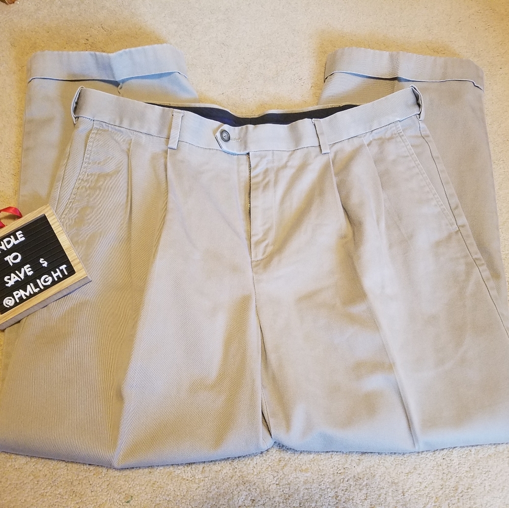 Croft and Barrow Khaki Dress Pants 36x29